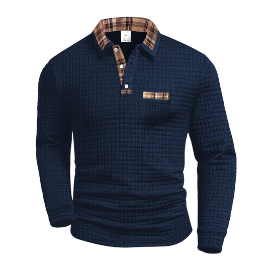 Fabian™ | High-quality long-sleeved polo shirt