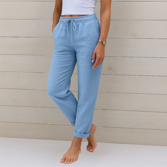 Berta™ | Linen stretch pants