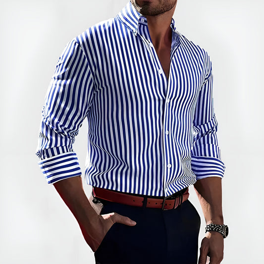 Ben™ | Shirt with eye-catching stripes