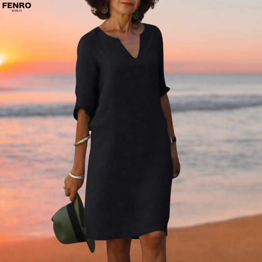 Celia™ | Comfortable linen dress