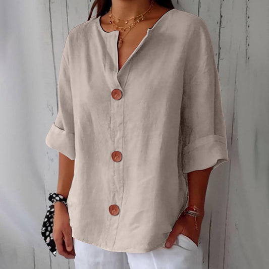 Krista | Elegant Linen Shirt