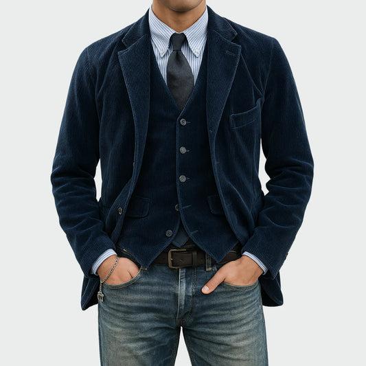 Henrik™ | Elegant blazer and vest set