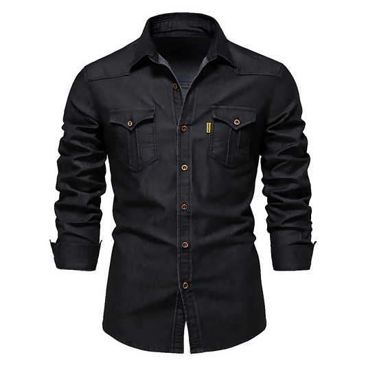 Kilian™ | High-quality cotton denim shirt